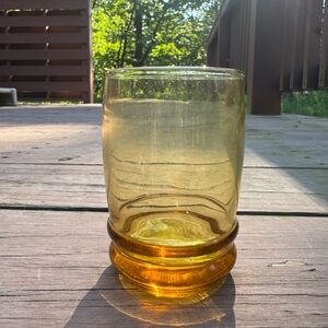 Amber Glass Tumbler